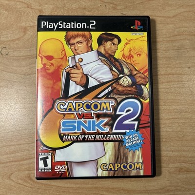 Capcom vs SNK 2 Mark of the Millennium 2001 PS2 Complete Tested CIB