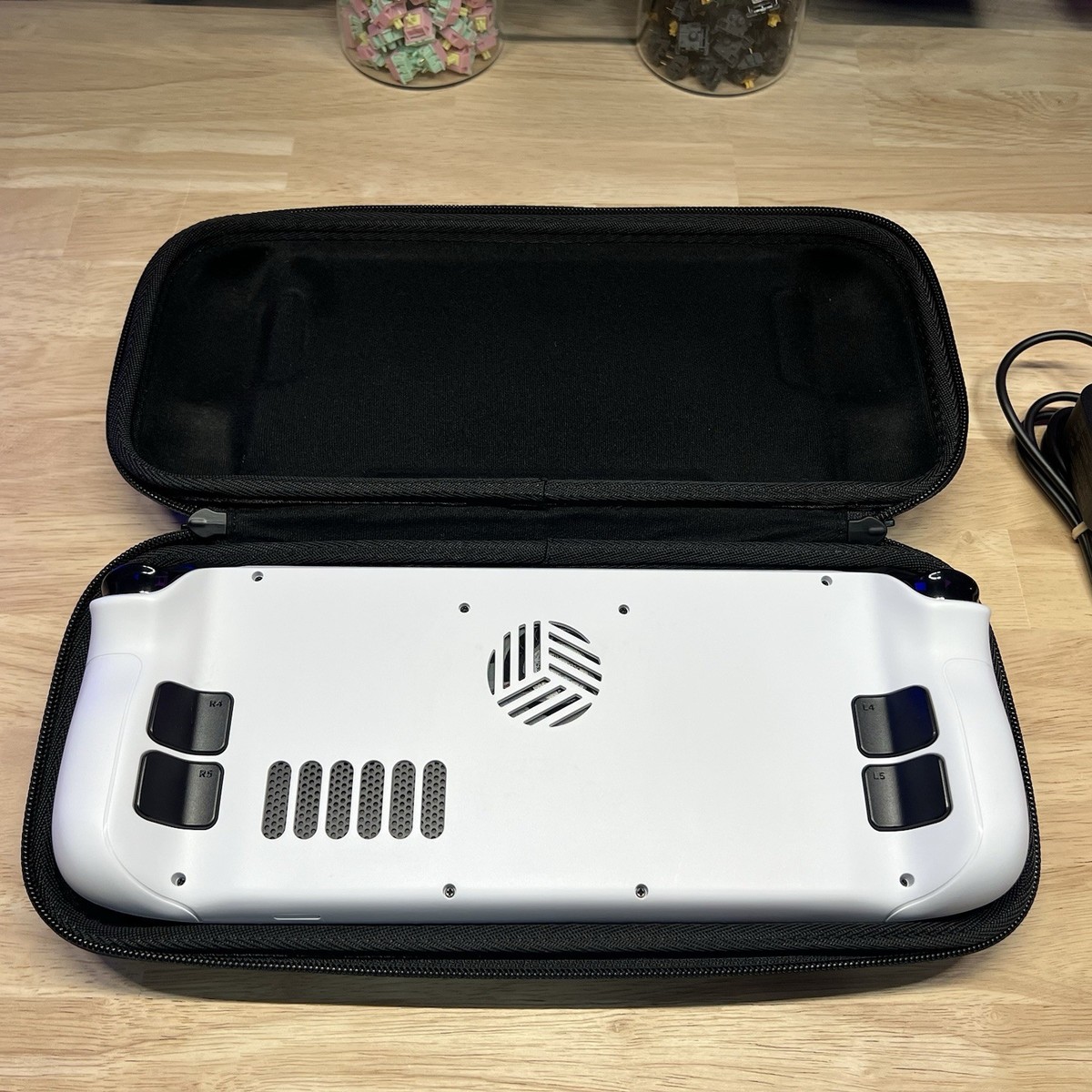 Custom Valve Steam Deck LCD 1TB Handheld Gaming Console - White