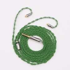 8 Cores OCC HiFi Cable 2Pin 0.78mm QDC MMCX SE215 SE535 SE846 Headphone Upgraded