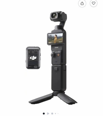 DJI Osmo Pocket 3 Creator Combo 3-Axis 4K Action Camera Touchscreen Gray