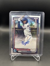 2024 Bowman Chrome - Autographs Braylin Morel #CPA-BM Speckle Refractor /299  