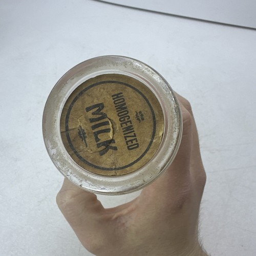 Pint geprägte Milchflasche Rush Dairy STANTON & SHERIDAN MICHIGAN MICH MI - Bild 8 von 8