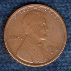 1912 S Lincoln Penny, Fine +, Actual Coin, #62.904