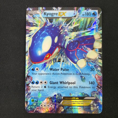 Kyogre EX 54/160  XY Primal Clash Ultra Rare Nintendo Pokemon Card