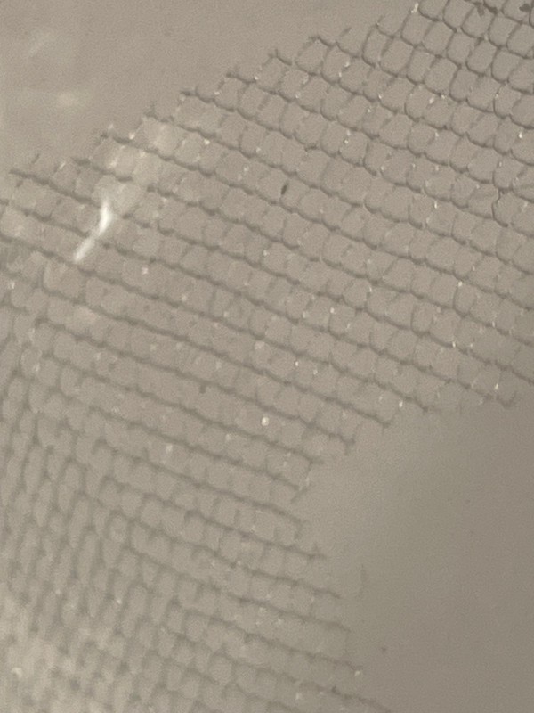 1/4" net screen for Dollhouse windows Miniatures New and vintage