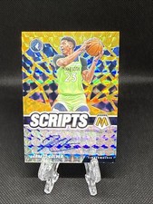 2020-21 Panini Mosaic  Scripts Gold Jarrett Culver Auto Minnesota Timberwolves