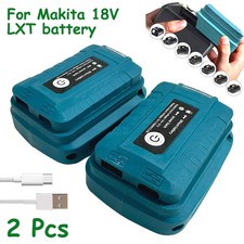 USB+Type C Power Source For Makita 18V Li-Ion Battery Charger Adapter w/ LED UK