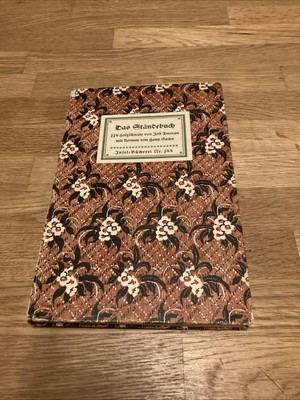 Das Ständebuch. Jost Ammann. 114 Holzschn. Mit Reimen von Hans Sachs / Insel-Büc