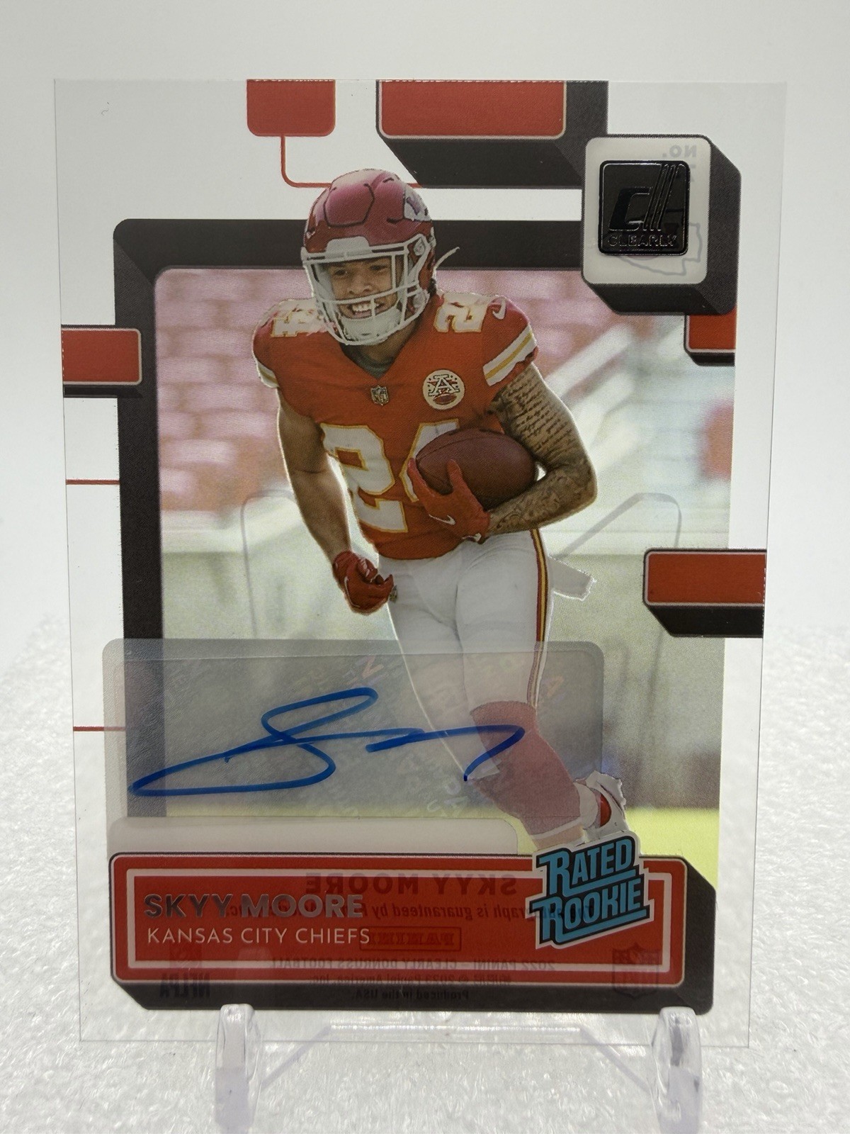 Skyy Moore Panini Clearly Donruss #74 Autograph