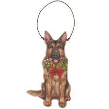 Shepherd Candy Cane Ornament