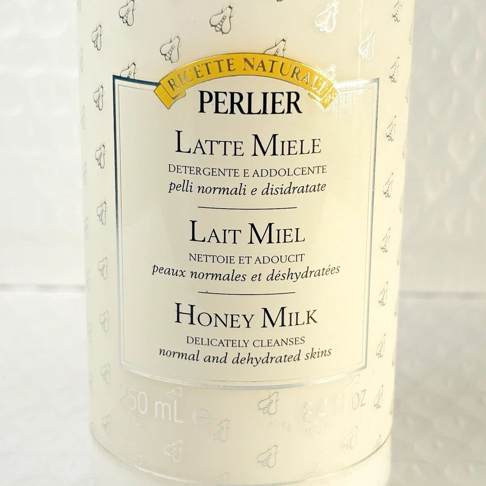 PERLIER Juego de 2x Miel Leche Lait Miel Limpiador Piel Sensible 250ml Sellado Foto 3 de 4