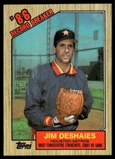 1987 Topps Jim Deshaies Houston Astros #2 15282