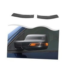 Smoked Rearview Mirror Turn Signal Light Trim Side Mirror Turn Signal Cover