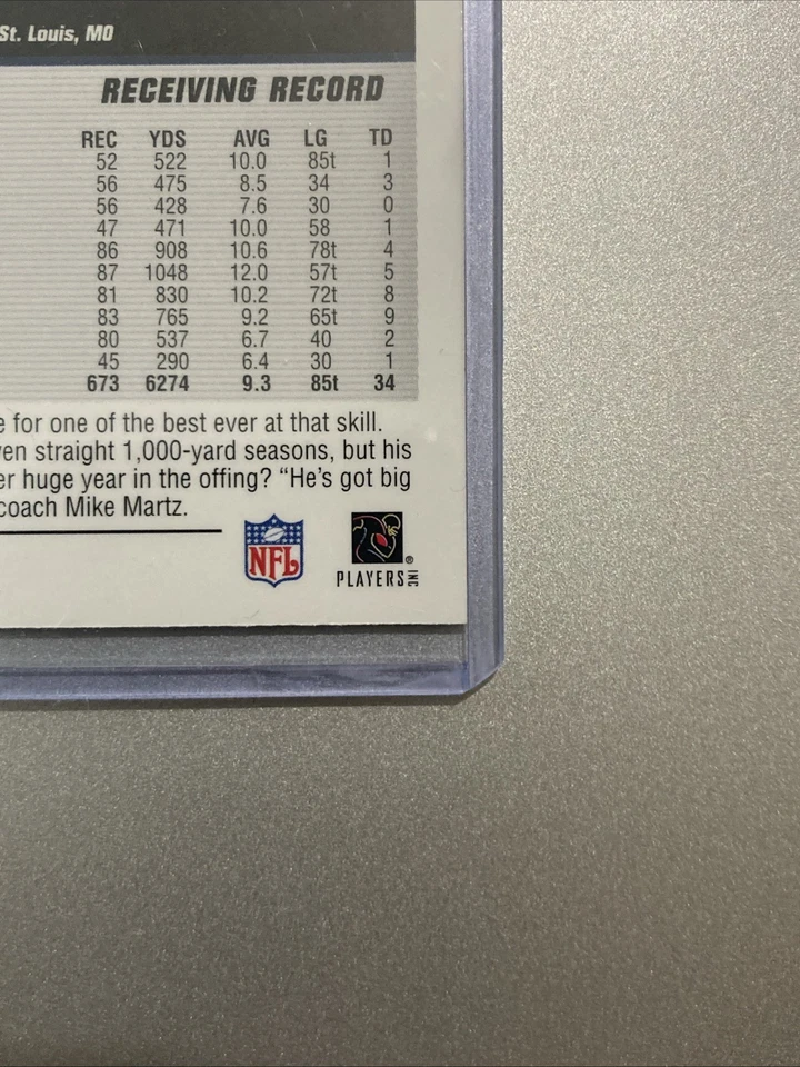 2004 Topps Chrome - Marshall Faulk #78 LA Rams - Image 3 of 4