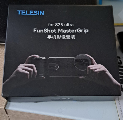 TELESIN FunShot MasterGrip Handyhalterung für Samsung Galaxy S25 Ultra schwarz