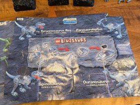 LEGO Dino Dinosaurs Lot - 4 Sets - 6719 6720 6721 6722 - Incomplete w Manuals