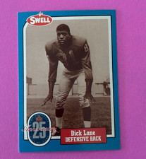 1988 Swell  Football Greats #65 Dick (Night Train) Lane