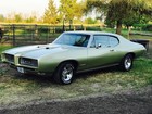 1968 Pontiac GTO 400 V8 Muscle Car, Rare Gold w/ Rose Tint, Garage Kept