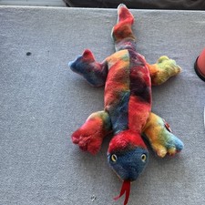 Ty Beanie Buddy Plush LIZZY the Lizard NEW MWMTs Stuffed Animal Toy