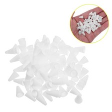 200pcs Silicone Stylus Tip Covers   Replacement Nibs For Electronic Pencil -