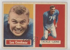 1957 Topps Lou Creekmur #20 HOF 16ez