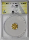 1853-O Gold Dollar — photo from another recent sale