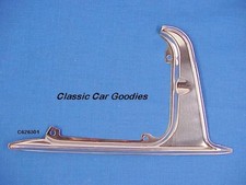 1962-1963 Chevrolet Impala Stainless Gas Door Guard 1962-1963 Chevrolet Impala Stainless Gas Door Guard