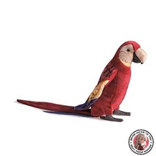 NEW Hansa Macaw Plush  Scarlet