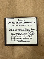 GNS 480 (CNX 80)  spare data card