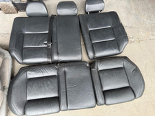 Vw Mk4 Golf Jetta Black Leather Euro 6040 Rear Seat Set Vw Mk4 Golf Jetta Black Leather Euro 6040 Rear Seat Set