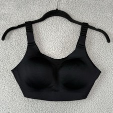 Brooks Dare Scoopback 2.0 DriLayer Sports Run Bra Asphalt Black Women  s 32 C/D