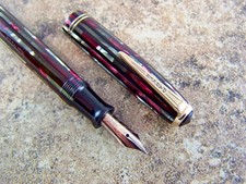 Vintage 1941 Parker Sub Deb Duofold Vacumatic Fountain Pen. 14k F Nib Restored
