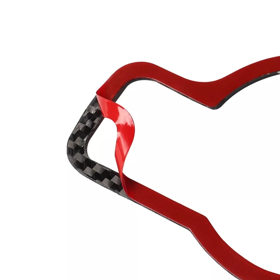 Real Carbon Fiber Headlight Switch Trim For Mercedes A B C E CLA GLA GLK Class - Imagem 4 de 4