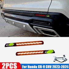 For Honda CRV CR-V 2023-2026 LED Rear Fog Light Tail Bumper Light Brake Lamp Set
