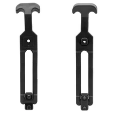 2 Pcs Rubber Draw Latch T Handle,7.87 Inch Flexible Hasp Latch for Tool Box Golf