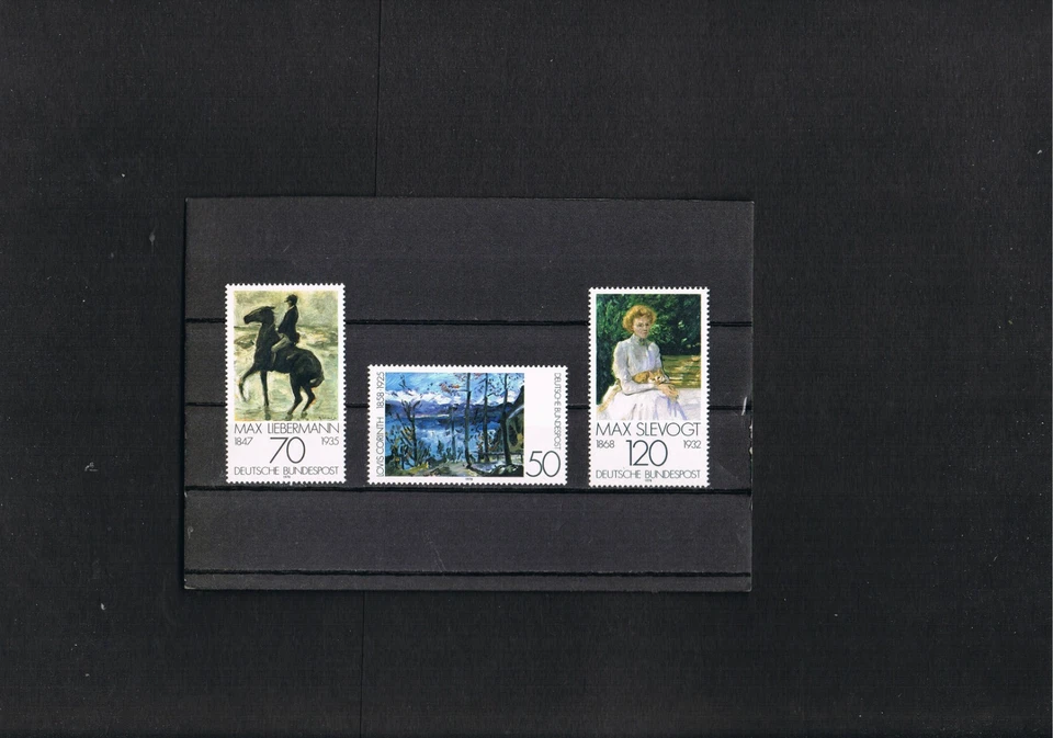 BRD - Mi. Nr. 986 - 988 " Deutsche Malerei " Postfrisch, LUXUS !!! - Bild 1 von 1