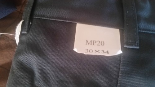 NWT - MP20 (Red Kap) Twill Gray Work Pants - 30W 34L - Picture 3 of 4