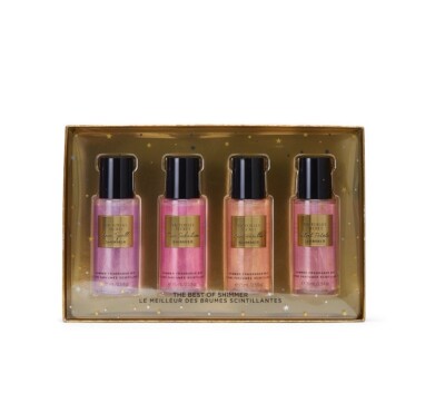Victoria s Secret Shimmer Mist Gift Set 4 each 2.5 oz fl/75