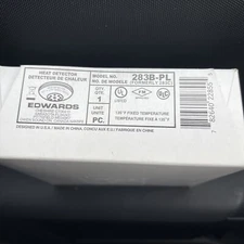 Edwards 283B-PL Heat Detector, 283B-PL,135degF, Fixed Temp.