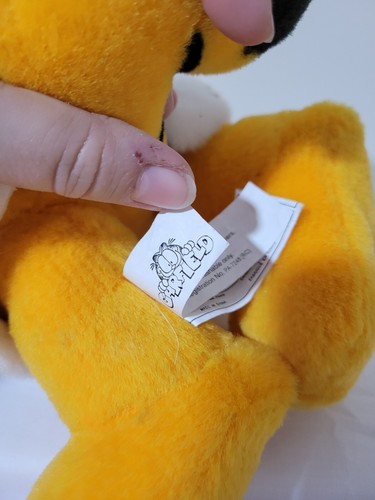 Vintage Garfield Santa Claus Outfit 12" Plush - Paws, Play by Play - Christmas - Foto 11 di 13