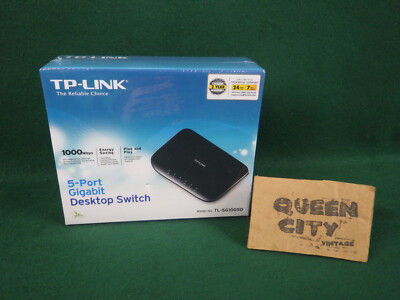 TP-Link TL-SG1005D 5-Port 10/100/1000Mbps Gigabit Ethernet Desktop Switch