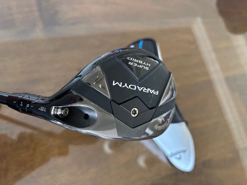 NICE CALLAWAY PARADYM SUPER HYBRID 18* 3 HYBRID W/ RECOIL DART 75 F3 REGULAR - Picture 3 of 6