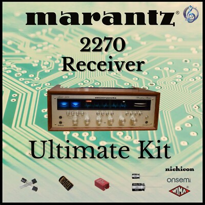 Marantz 2270 Receiver Ultimate Upgrade Kit Genuine Parts Restoration COMPLETE