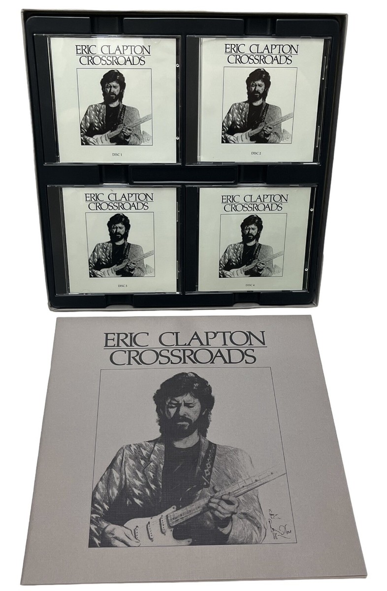 Eric Clapton Crossroads 4 CD Box Set w/ Booklet Rock Music