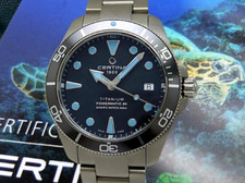 CERTINA DS Action Diver Powermatic 80 Ref.C032.807.44.081.00 Titan 38mm