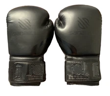 Sanabul Essential Gel Boxing Gloves MMA 10 oz Training/ Sparring Black
