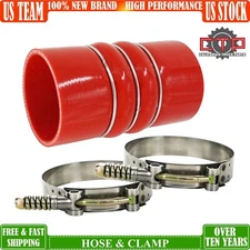 Silicone Charge Air Cooler Hump Hose DBL 4''x6'' SILTU with Clamp