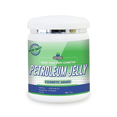 MYOC Pure Petroleum Jelly Befeuchtet, Linderung Trocken Skin, Hastig Creme 480gm