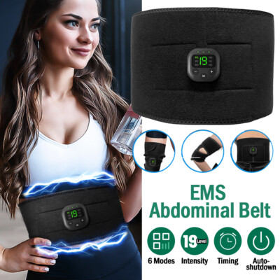 ABS Stimulator EMS Bauchmuskeltrainer Trainingsgerät Elektro Fitness Exerciser -