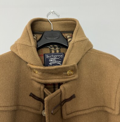 Vintage Men's Burberrys England Specialty Wool Duffle Coat